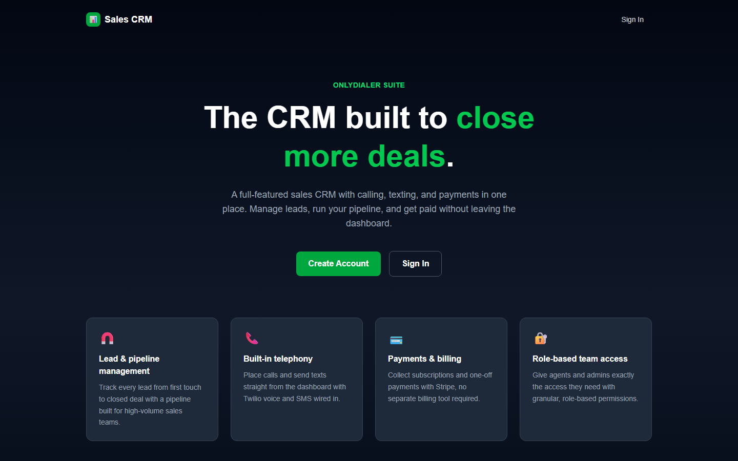 OnlyDialer CRM